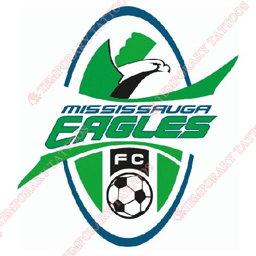 Mississauga Eagles FC Customize Temporary Tattoos Stickers NO.8394
